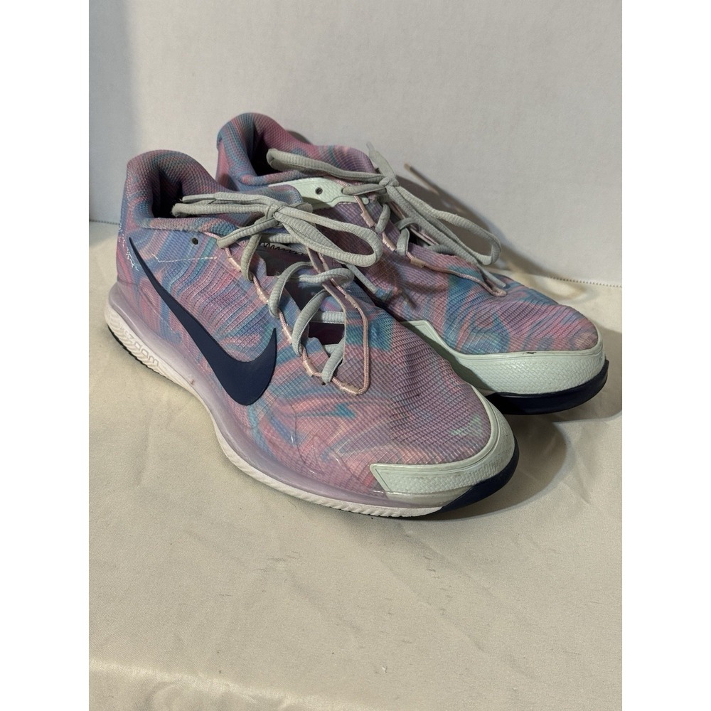 NikeCourt Vapor Pro‎ HC CZ0222-400 Women 9.5 Multicolor Tennis Shoes Zoom